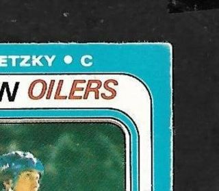 1979 - 80 OPC (O - PEE - CHEE) NHL HOCKEY: 18 WAYNE GRETZKY RC,  EDMONTON OILERS 4