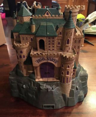 Harry Potter Hogwarts Castle Forbidden Corridor Toy Mini Playset 2001 Mattel