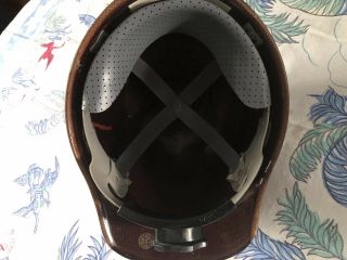 Vintage MSA Skullgard Safety Helmet Hard Hat Brown 6