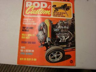Rod & Custom November 1966 Missing Back Cover
