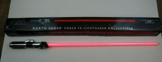 Master Replicas Star Wars Darth Vader Force Fx Lightsaber Collectible 2007
