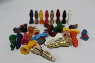 65 Mini Statues 1.  3 ",  2 Mini Statues Natural Bone (1 Purchased And 1 As A Gift