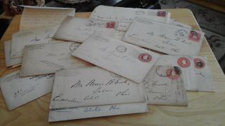 1900s Handwritten Letters Travel Diary Cook Brainard Family Salem Ohio Nj Ny Co