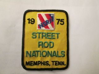 C22 Vintage National Street Rod Nationals Patch - 1975 Nsra