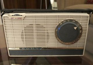 Sony Tr - 609 Transistor Am Radio Vintage 1960s Made In Japan Mij