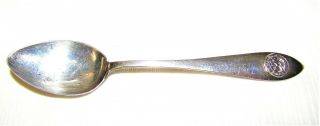 Alton,  Il.  - - Western Military Academy - - Sterling Silver Spoon - - Travel Souvenir