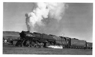Northern Pacific Steam Train Engine Yard Depot Loco Railroad 6x4 Photo X2200s C
