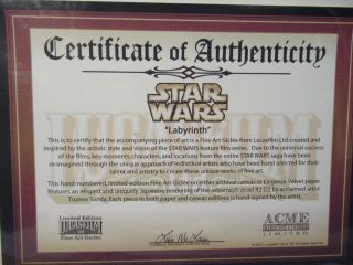 Star Wars R2 - D2 Acme Archive Paper Giclee 9/150 