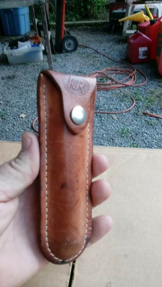 Vintage Kuker - Ranken Hand Held Surveyor’s Tool Sight Level w/Leather Case 4