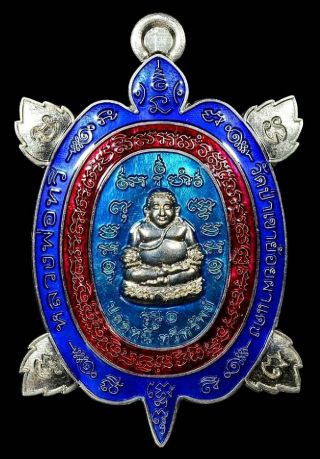 15694 Turtle Sankajai Rid Debt Money Flow Good Fortune Rich Thai Amulet Lp Tawee