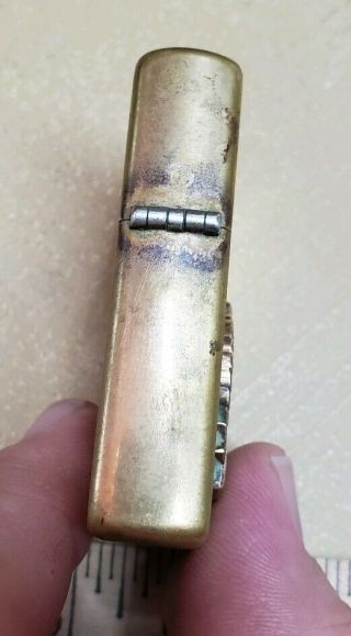 1932 Zippo 1985 Solid Brass Windproof lighter 3