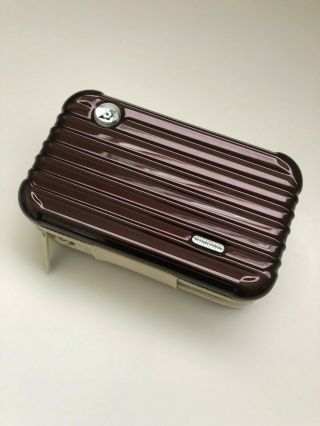 Rimowa Toiletry Amenity Kit Makeup Red Case Eva Air Business Special Edition