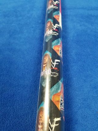 Wwf World Wrestling Federation Wrapping Paper Undertaker The Rock Gift Wrap Vtg