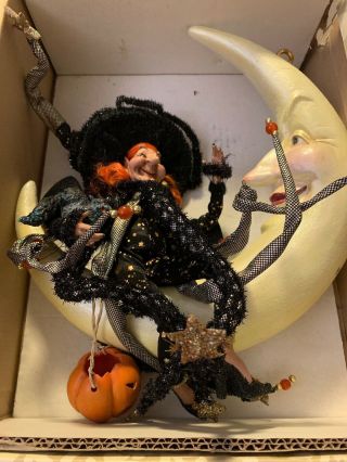 Mark Roberts Witch On Moon Box