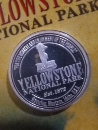 Yellowstone National Park Collectible Coin