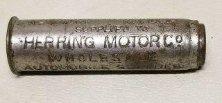 Herring Motor Co Des Moines Ia 1916 Schrader Universal Tire Pressure Gauge
