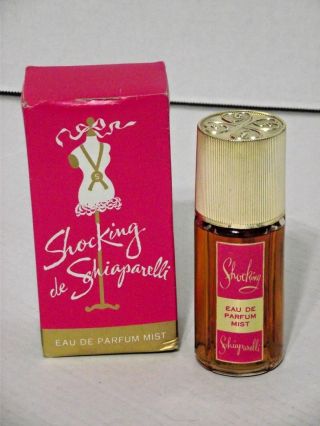 Vintage Shocking De Schiaparelli Edp Mist Spray 3 Oz W/ Box