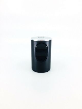 Braun Lighter T2,  Dieter Rams Cylindric Black Table Lighter