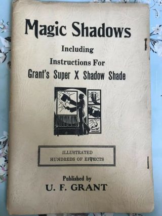U F Grant - Magic Shadows (1935) & Tricks With Cellophane (1932) - Vintage 4