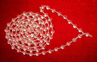 Sphatik Diamond Cutting Mala - In Pure Silver - 7 Mm - 109 Beads