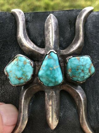 Early 20th Century Navajo Ketoh - Turquoise Cabochons 3