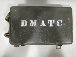 Vintage Wild Heerbrugg Theodolite Battery Box: Without Hand Lamp Light,  DMATC 2