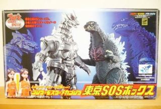 Takara Movie Monster Series Godzilla X Mothra X Mechagodzilla Tokyo Sos Box F/s