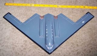 Wooden Model Northrop Grumman B - 2 Stealth Bomber,  20 " Wing Span