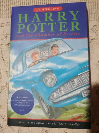 Harry Potter And The Chamber Of Secrets Hc Book 2000 Canadian Edition