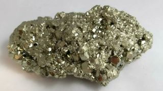 Gorgeous Pyrite Crystal Cluster Specimen,  Peru 734 Grams,  Aaa,  Fools Gold