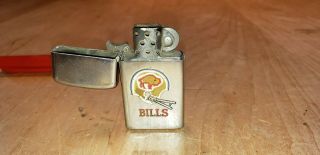 Vintage 1971 Zippo Nfl Buffalo Bills Lighter