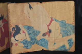 ancient painting shunga artistic erotic viusal painting book NA03 3