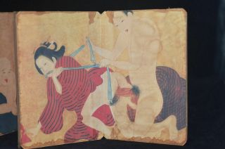 ancient painting shunga artistic erotic viusal painting book NA03 4
