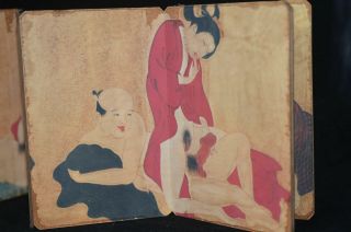 ancient painting shunga artistic erotic viusal painting book NA03 5