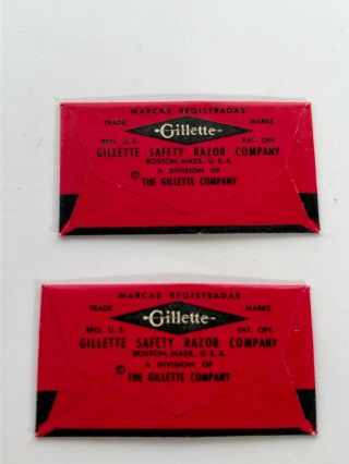 Vintage Grimes TRAVEL - PAK - Gillette Shaving Kit - Razor Comb Box 8