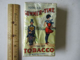 Vintage - - Antique (good Old Summer - Time) Paper Pack - Long Cut Tobacco