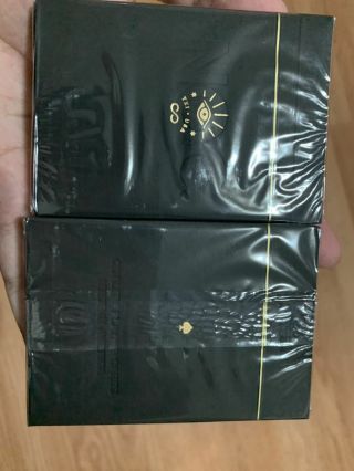 2 Decks Of Noc Midnight Playing Cards Deck