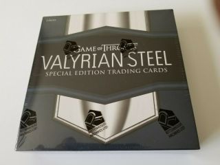 Game Of Thrones Valyrian Steel Trading Cards Box By Rittenhouse 2017