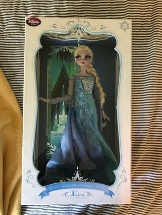 Disney Store Snow Queen Elsa Limited Edition 17 Inch Doll From Frozen 9