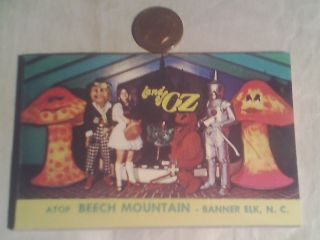 Land Of Oz Beech Mountain Nc Miniature Book Photo Booklet 