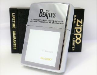 The Beatles No.  0697 Zippo Unfired 1994 Rare  30190637