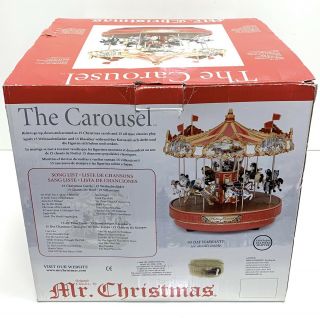 Mr Christmas The Carousel 2004 Edition,  Plays 30 Songs 2