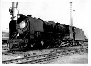 Indian State Railway Steam Train Engine 4 - 6 - 2 Shops 5x7 Loco Photo X2200s Yard H