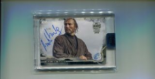 2018 Topps Star Wars Archives Signature Mads Mikkelsen Galen Erso Auto 1/9 38