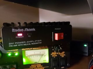 RadioShack 2 Meter Ham Radio Amplifier HTA - 20 4