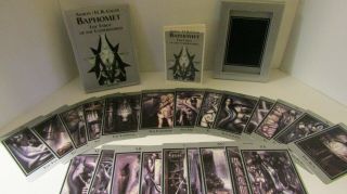 Baphomet Tarot Of The Underworld - H.  R.  Ginger - Akron Edition -