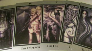 Baphomet Tarot Of The Underworld - H.  R.  Ginger - Akron Edition - 3