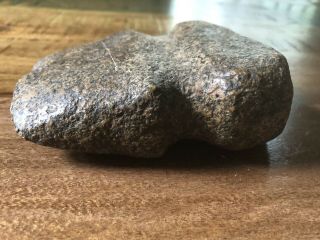 Primitive Native American Indian Grooved Stone Axe Head Tool Wisconsin 3