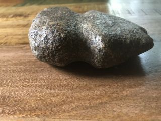 Primitive Native American Indian Grooved Stone Axe Head Tool Wisconsin 4