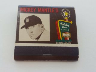 Matchbook Mickey Mantle 